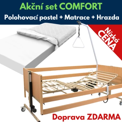Polohovací postel Akční set Comfort foto