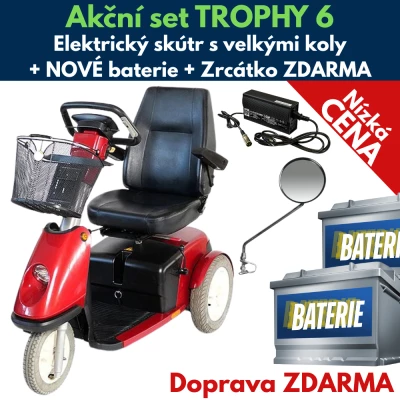 Skútr pro seniory Akční set Trophy 6 foto