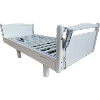 Elektrická polohovací postel Lůžko Völker - bílé foto