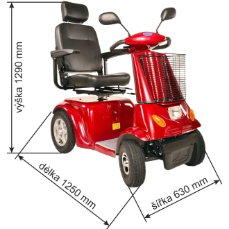 Invalidní skútr Selvo 4800 foto