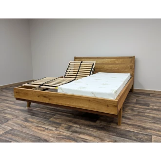 Postele z masivu Rubín - masiv, dub foto