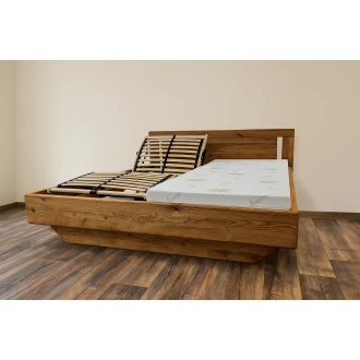 Postele z masivu Diamant - masiv, dub foto